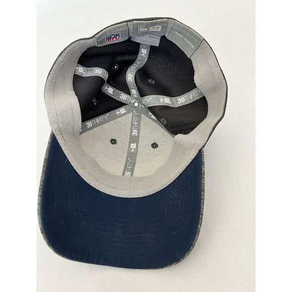 New Era 39Thirty Stretch Cap - Shadow TECH NFL Seattle Seahawks Size L-XL - Picture 2 of 4